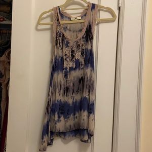 Ya tie dye tank top